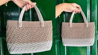 Wow😍 Very Beautiful Crochet Bag Tutorial Easy for Beginners