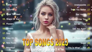 Top Songs 2023 | Miley Cyrus,Selena Gomez, Maroon 5, Ed Sheeran, Shawn Mendes, Adele | Pop Hits 2023