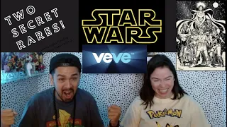 We Hit 2 Secret Rares!! Our Veve Star Wars Comics Story! Our Luckiest Day On Veve Yet!!
