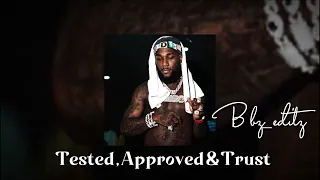 Burna Boy - Tested, Approved & Trust (sped up, fast version)