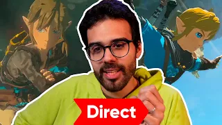 Dario Moccia osserva ZELDA Tears of the Kingdom (Reaction Nintendo Direct 2023)