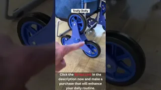 Amazon Must Haves Tiktok: Unbelievable Household Hack Trolley Dolly Folding Grocery Stair Climber!