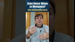 😟 Como Roncar menos na menopausa? #ronco #apneia #roncar