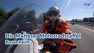 Die Motorradstaffel der Malteser in Rosenheim