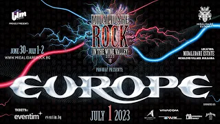 Europe LIVE at Midalidare ROCK - The Final Countdown