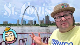 Riverboat Cruise of St. Louis - Abandoned Riverfront Area - View From the Gateway Arch