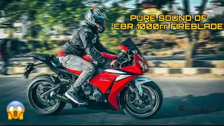 HONDA CBR 1000RR 2020  || PURE EXHAUST SOUND || REVIEW AND TOP SPEED|| RACE AGAINST SUZUKI HAYABUSA