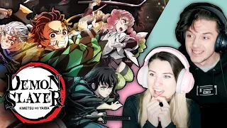 Demon Slayer Season 3 Trailer Reaction! APRIL 2023, WE'RE COMIN' THROUGH!