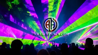 Koncert Akari Aryaca 528 Hz  HD live Laser show-Harmonia Kosmosu 2021 pod Sleza