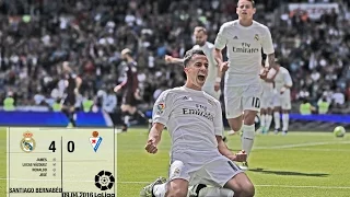 Real Madrid 4-0 Éibar (La Liga 2015/16, matchday 32)