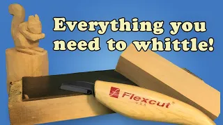 Start Whittling TODAY! The Best Wood Carving Knife, Wood, and Strop for Beginners on a Budget
