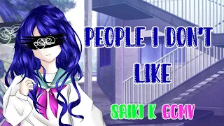 People I don't like GCMV // Saiki K // Live2d