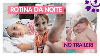 ROTINA DA NOITE NO MOTORHOME - ESTAVAM MUITO SUJOS - FLÁVIA CALINA