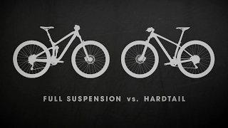 Mountain Bikes: Full Suspension vs. Hardtail