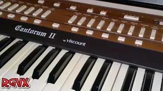 Rare Viscount Cantorum 2 ( II ) Portable Organ Review.