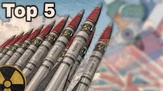 Top 5 countries with nuclear warheads | Number of nuclear weapons by country, 2022 | New country ?!