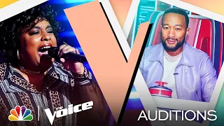 Christine Cain Brings Soul to Harry Styles' "Watermelon Sugar" - The Voice Blind Auditions 2021