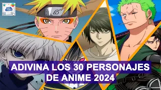 Adivina 30 Personajes de Anime 2024 - Quizlandia