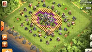 Farming Village Clash Of Clans Base ( NO Resources Lost )