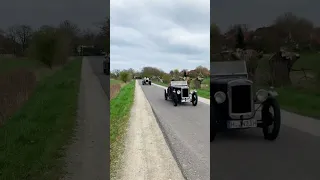 Austin Seven is getting chased by a Bentley #classiccars #vintagecars #oldtimer