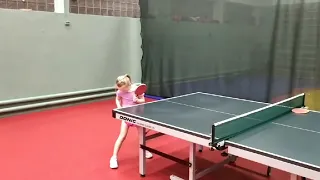 настольный теннис дети 5 лет. table tennis kids. 5 years old разминка