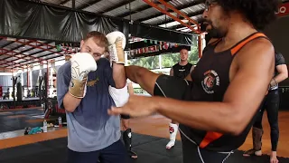 Kickboxing Combination Drill @ Tiger Muay Thai