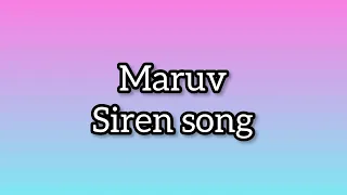 Maruv - Siren song (Lyrics) #maruv #sirensong #eurovision2019 #🇺🇦