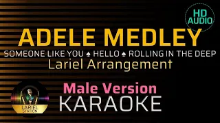 ADELE MEDLEY | KARAOKE - Male Key