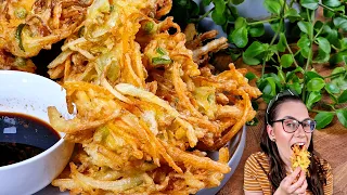 TEMPURA | Legumes fritos muito crocantes