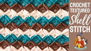 How To Crochet Textured Shell Stitch