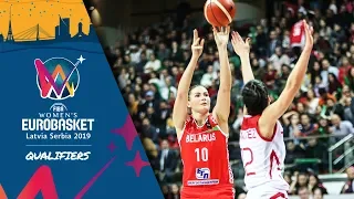 Turkey v Belarus - Highlights - FIBA Women's EuroBasket 2019 Qualifiers