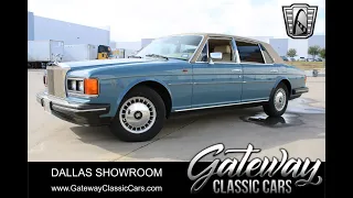 1987 Rolls Royce Silver Spur #1909 Dallas