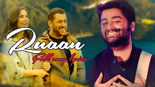 Ruaan (Lyrics) | Tiger 3 | Arijit Singh | Irshad Kamil | Pritam | Salman Khan, Katrina Kaif | YRF