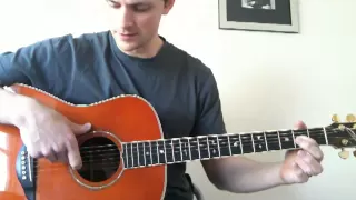 How to tune your guitar to ECDGAD - Andy Mckee tuning