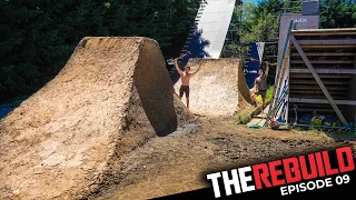 BUILDING THE HUGE DIRT SPINE!! REBUILD EP 09