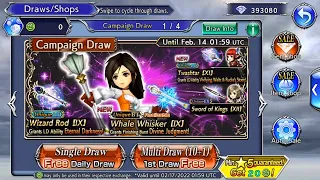 Pulls for Lilisette LD and Garnet LD & BT - Dissidia Final Fantasy Opera Omnia