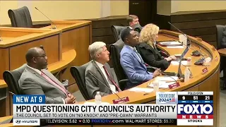 MPD questioning city council's authority