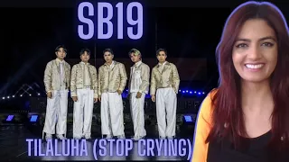 SB19 - TILALUHA (STOP CRYING) LIVE Reaction!!