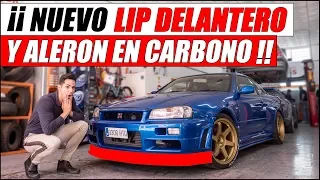 ¡¡ NUEVO LIP DELANTERO Y ALERÓN EN FIBRA DE CARBONO !! | Supercars of Mike