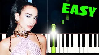 Dua Lipa - Dance The Night (Barbie) - EASY Piano Tutorial