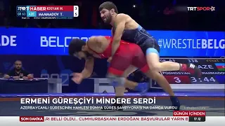 ERMENİ GÜREŞÇİYİ MİNDERE SERDİ