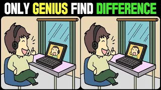 Spot The Difference : Only Genius Find Differences [ Find The Difference #172 ]