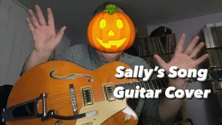 Sally's Song Guitar Cover (from The Nightmare Before Christmas)
