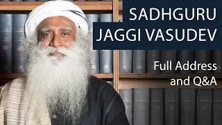 Sadhguru Jaggi Vasudev | Full Address & Q&A | Oxford Union