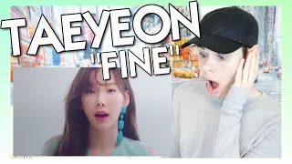 MV Reaction l TAEYEON (태연) "Fine"