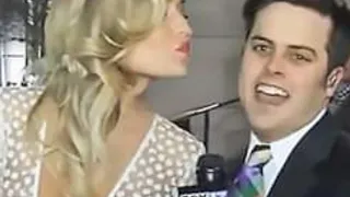 Top 10 Fun Kissing Reporters Caught On Live TV