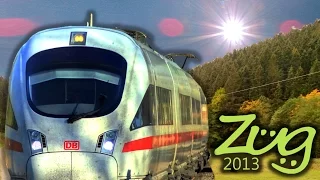 Zug2013: Frankenwaldbahn Teil 1 - mit ICE-T, IC, Talent 2, n-Wagen u.v.m.