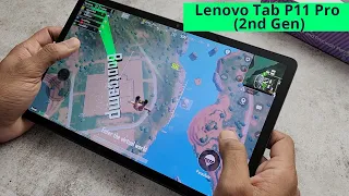 Lenovo Tab P11 Pro (2nd Gen) PUBG Test | Gaming Review | Battery Drain | MediaTek Kompanio 1300T