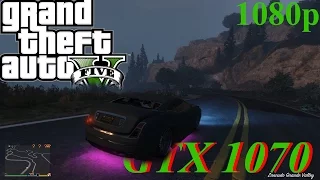 Grand Theft Auto 5 GTX 1070 1080p Ultra Enhanced Benchmark & Gameplay