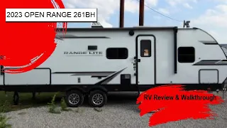 2023 Open Range 261BH Bunkbed Travel Trailer Walkthrough Review